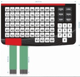 Teclado Platina