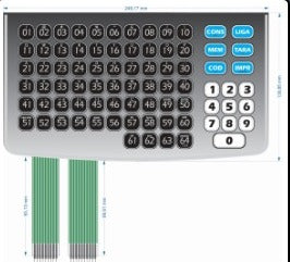 Teclado Platina