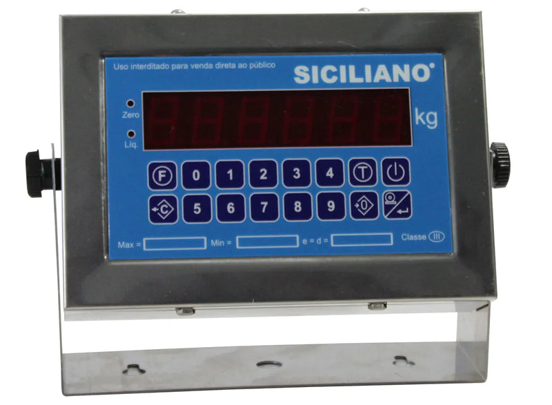 Indicador de Pesagem Siliciano SDS Rodo + Software de pesagem